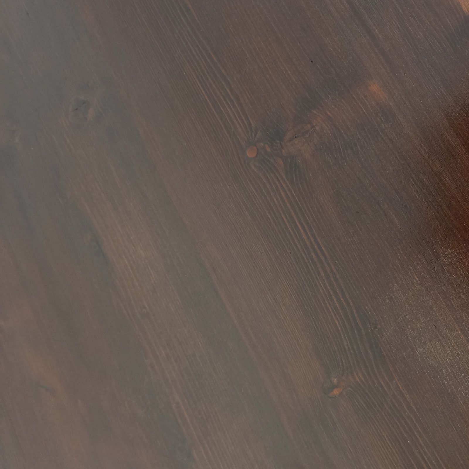 2120.0 Georges Robert Brutalist Rectangular Table In Dark Pine photo