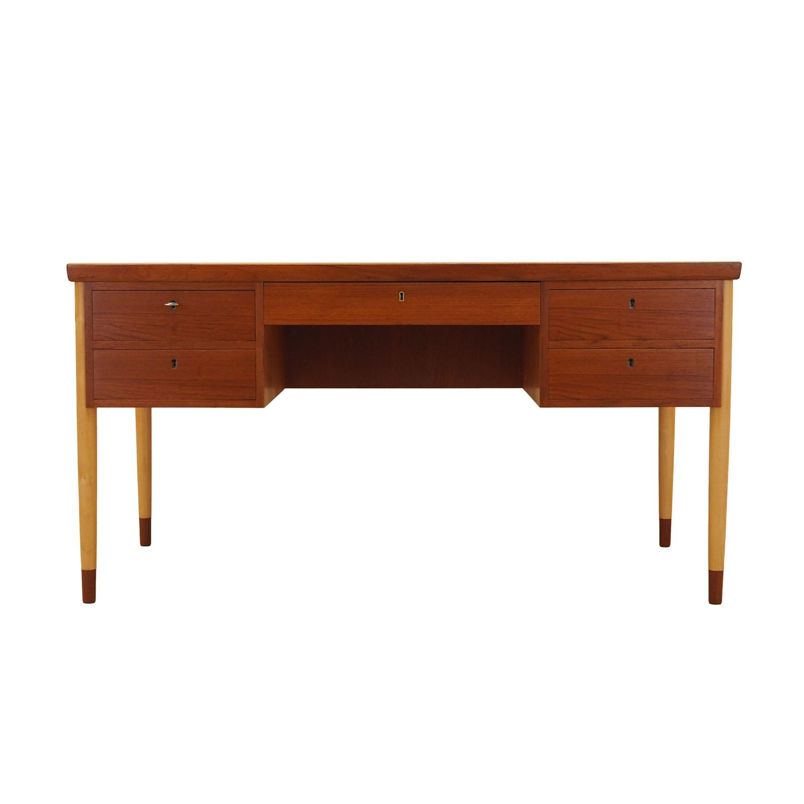 Teak Desk, Danish Design, 1970s, Made In Denmark