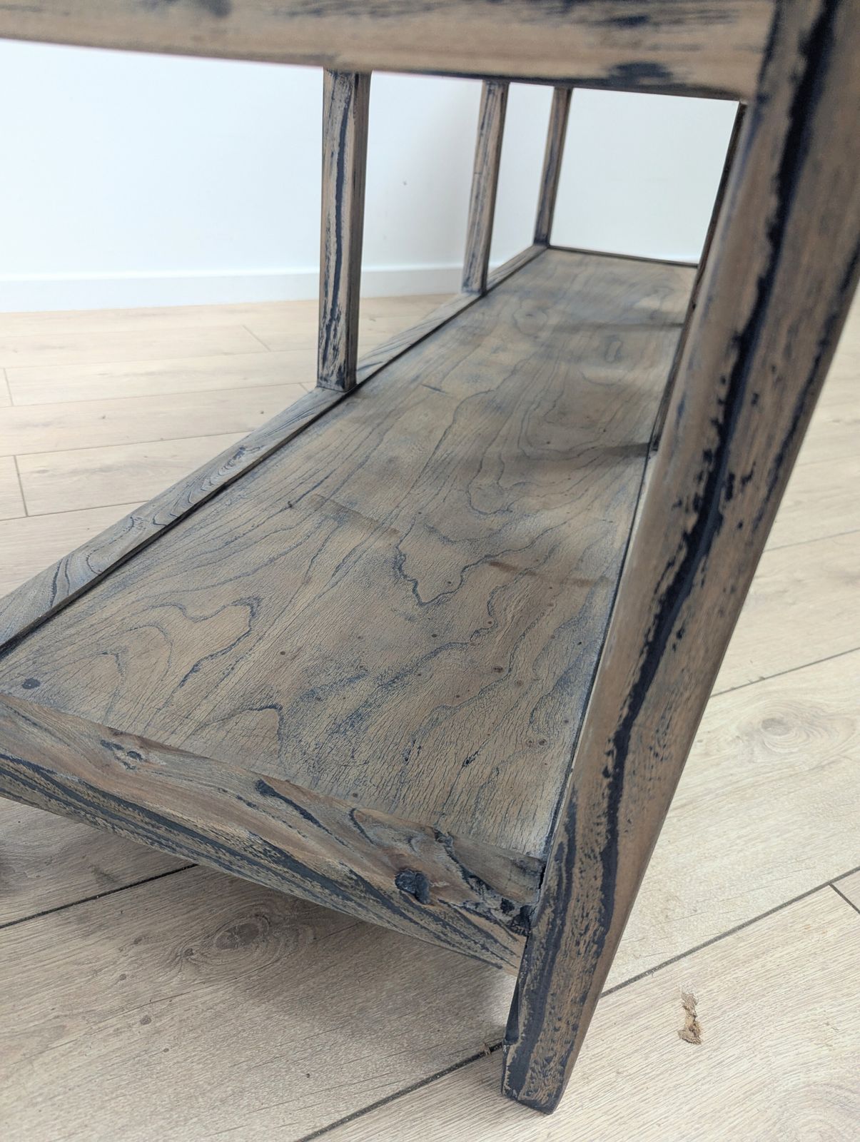 photo vinterior Rustic Reclaimed Bank Of 9 Drawers Sideboard Delivery Available 0354