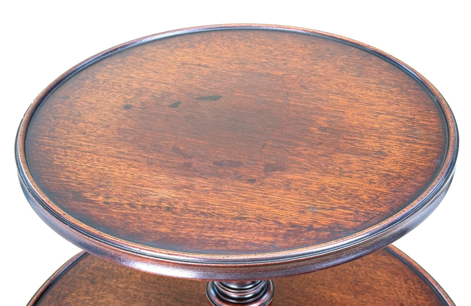 Georgische mahonie dumbwaiter met drie etages (Engeland, ca. 1760) photo furniture