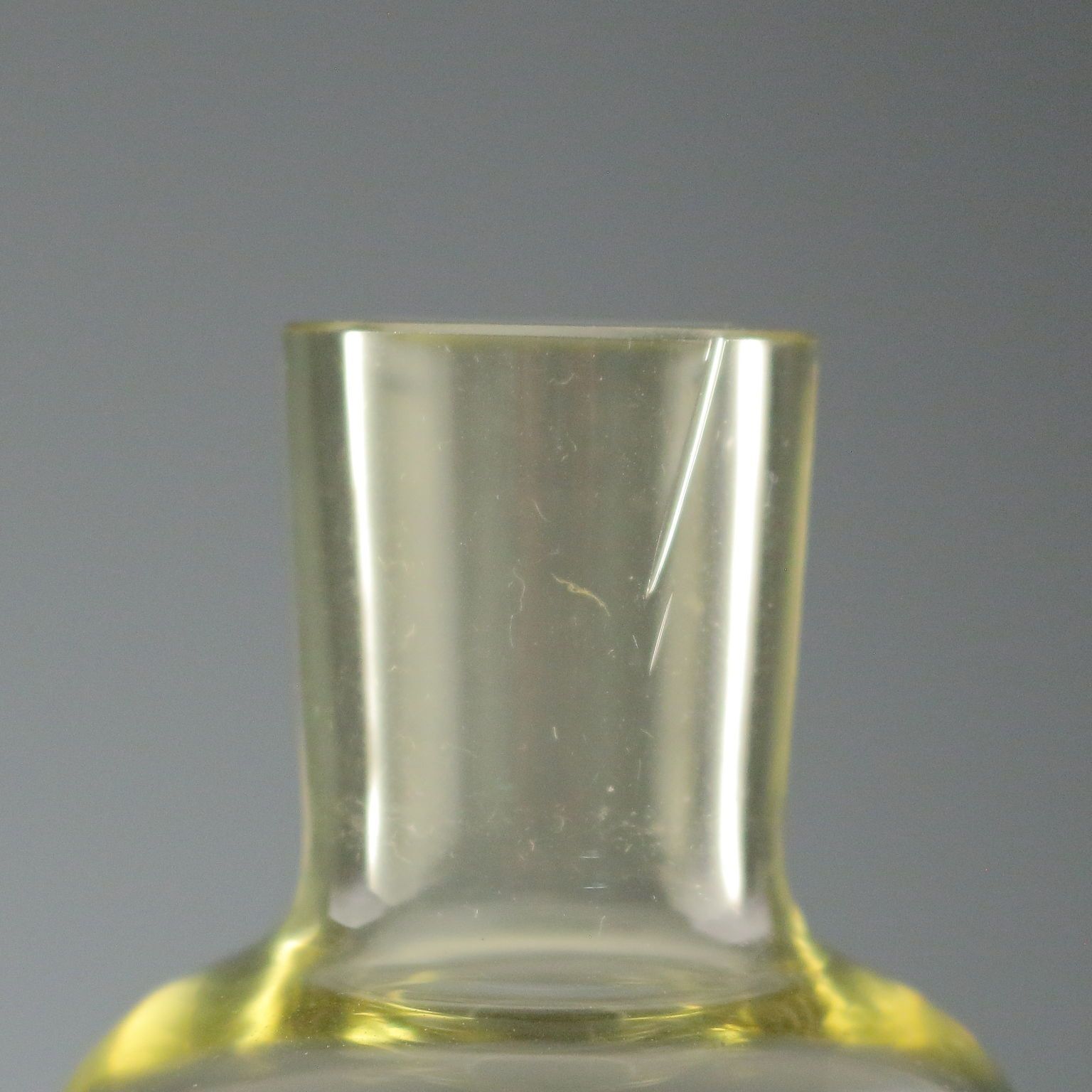 Vintage fles Carlo Moretti Murano Manufacture Italy jaren 1980 photo 180.0