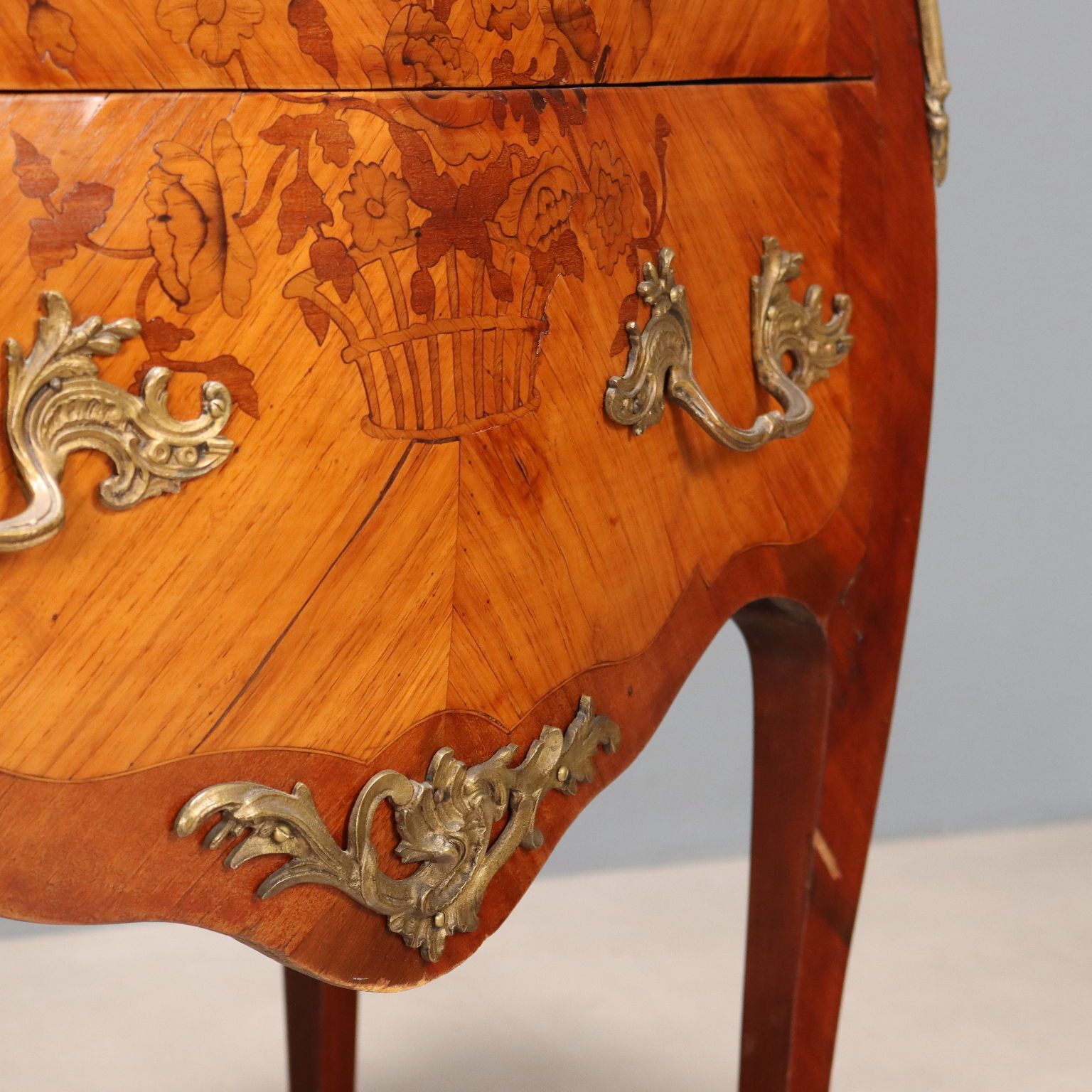 Antique Chest Of Drawers Baroque Style Mahogany XX Century photo vintage