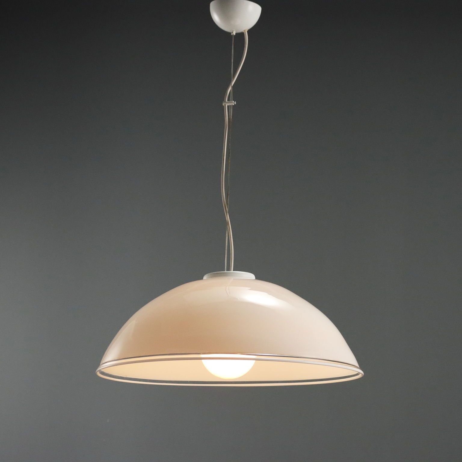 Vintage lamp iGuzzini methacrylaat, design Italië, jaren 1970