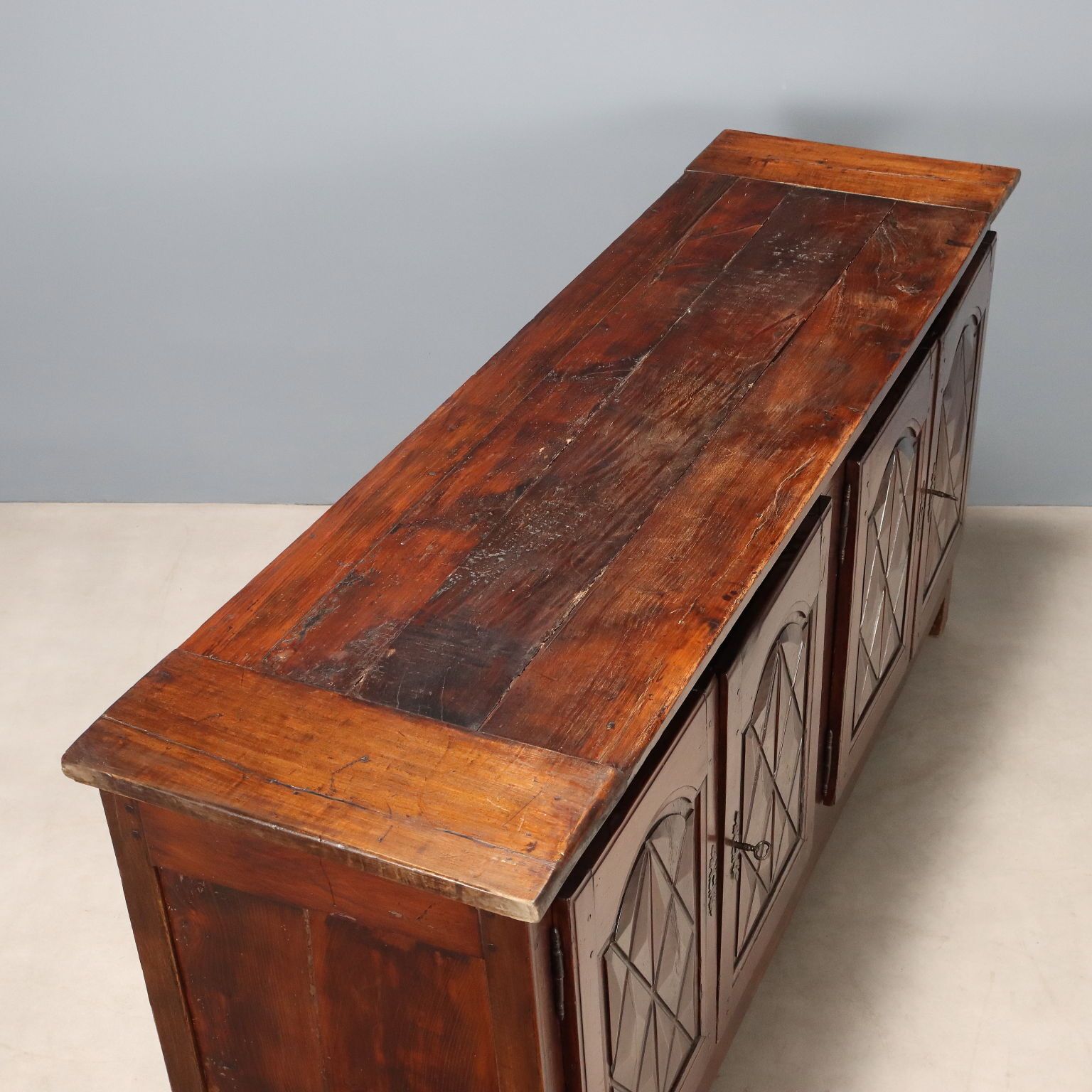photo for sale Antique Cupboard Various Wood Essences Italy XVIII Century