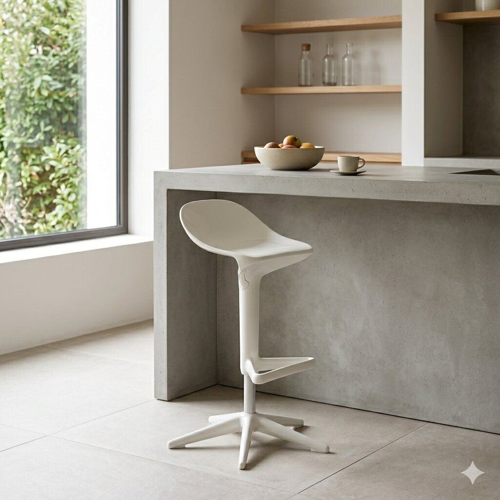 Tabouret Kartell Spoon vintage, par Antonio Citterio, années 2000 photo furniture