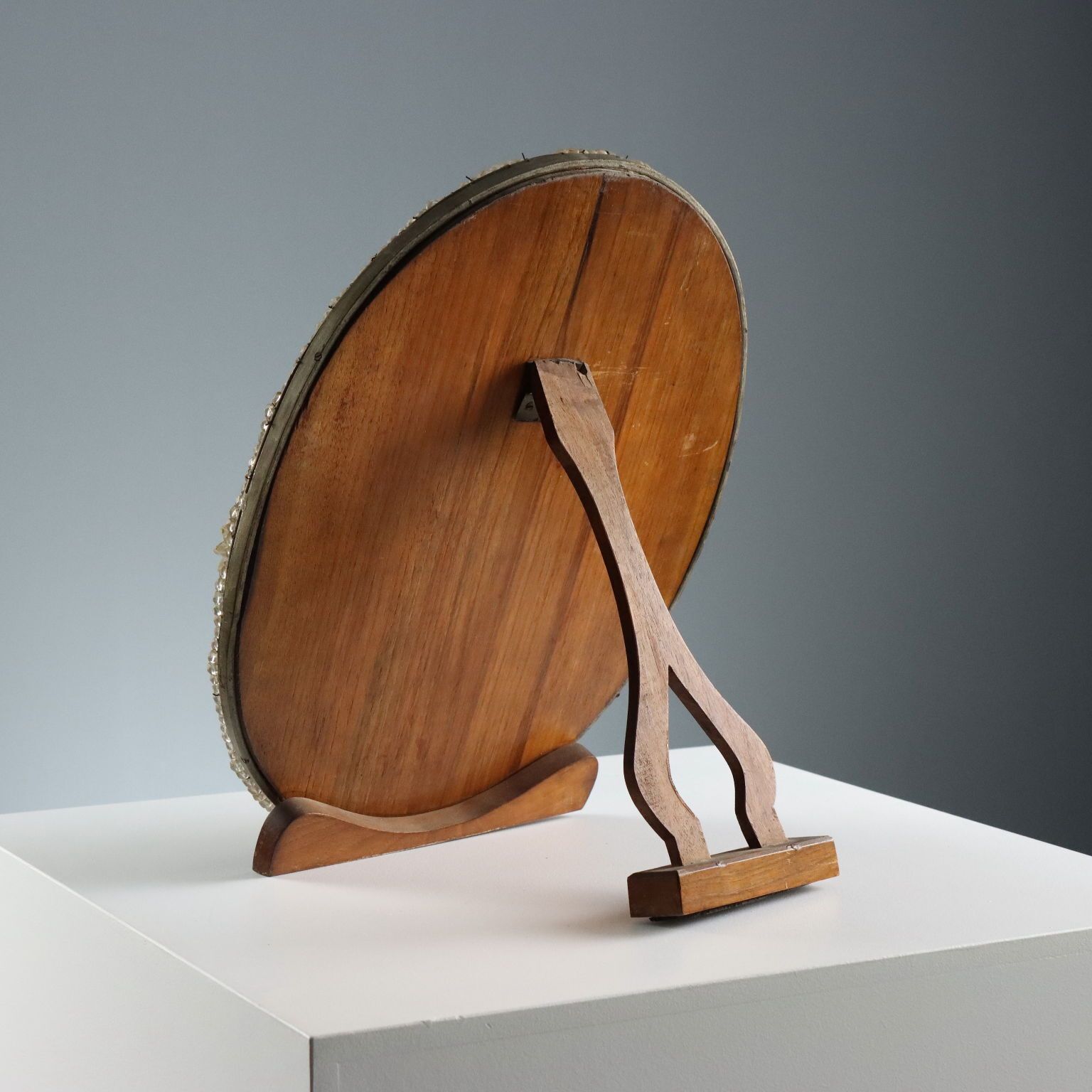 Miroir d'époque en bois et verre, Italie, XXe siècle photo vinterior