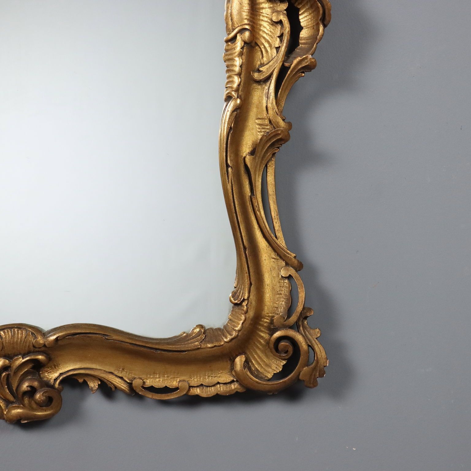 photo for sale Mirror Baroque Style Gilded Wood XX Century