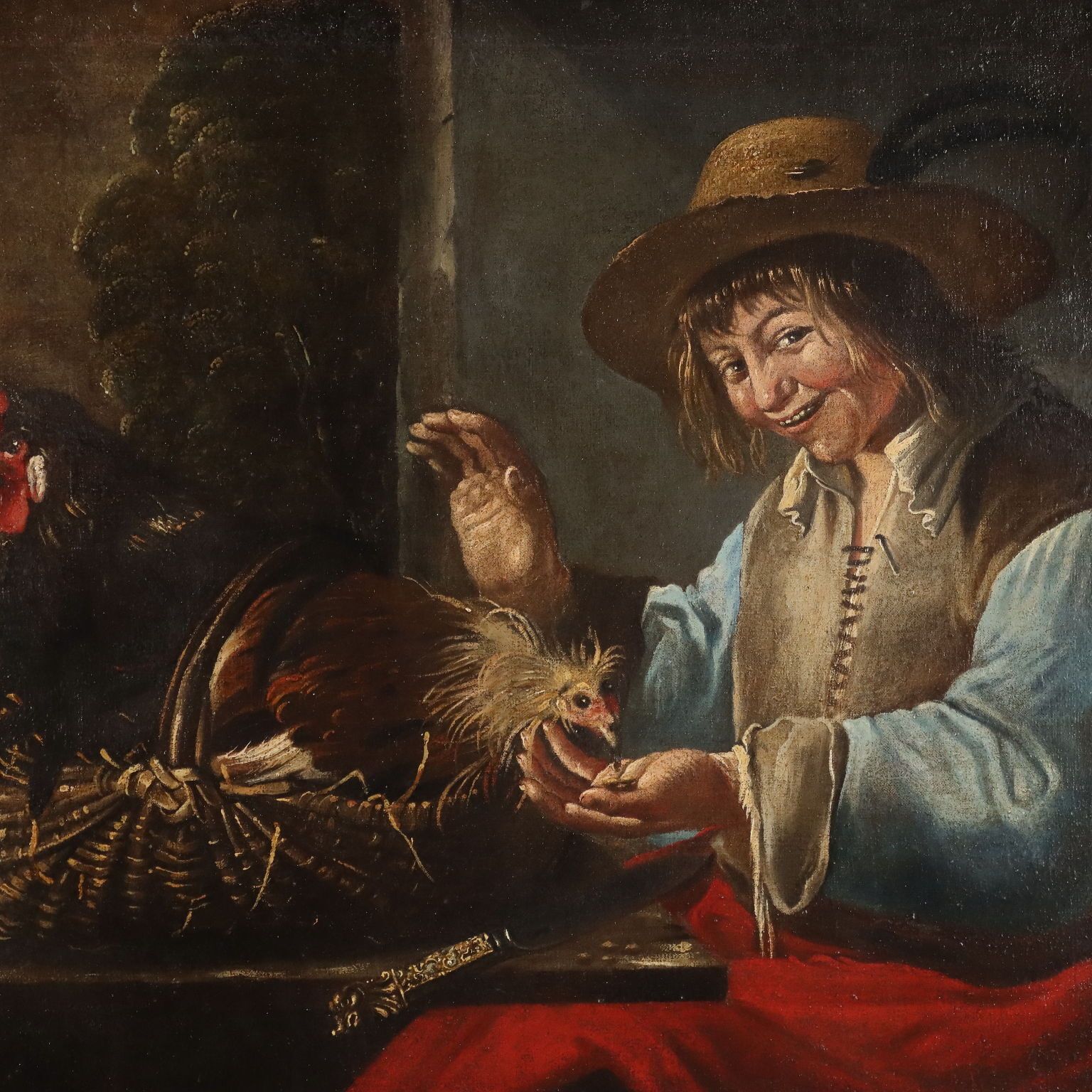 Tableau d'époque, école de Giacomo Francesco Cipper, XVIIIe siècle photo for sale