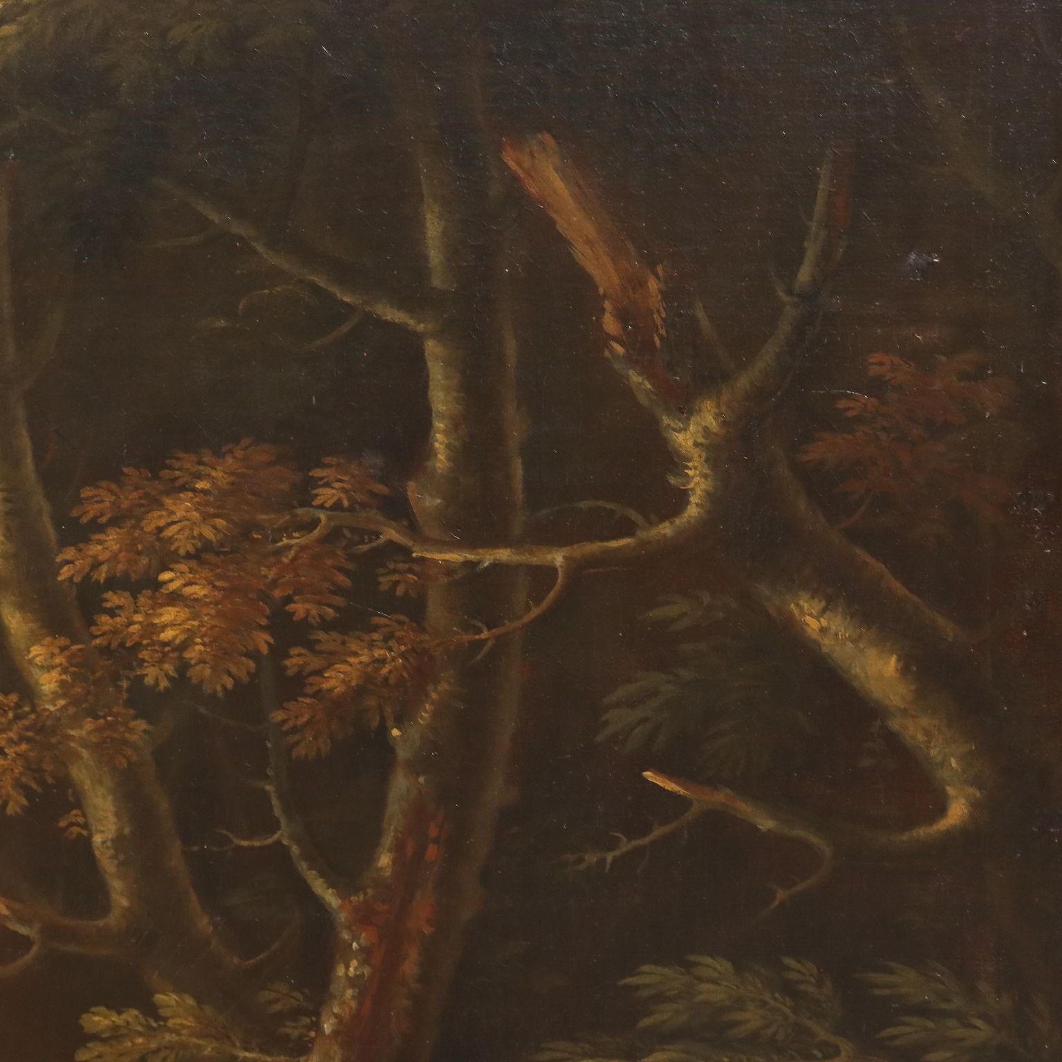 photo furniture Antique Painting Venetian School Oil On Canvas Landscape XVIII Century