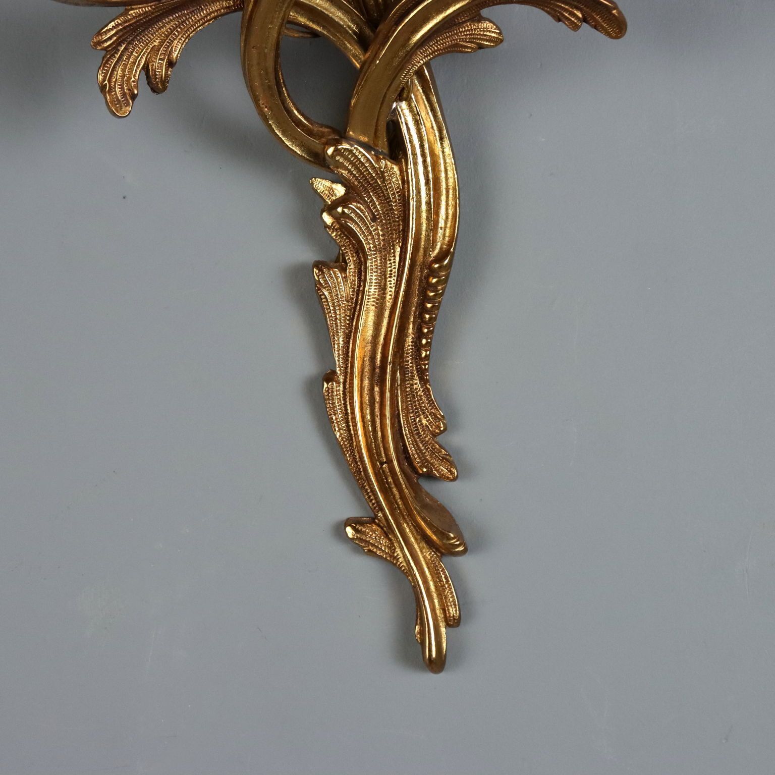 Paire d'appliques murales en bronze, Italie, début du XXe siècle photo vinterior