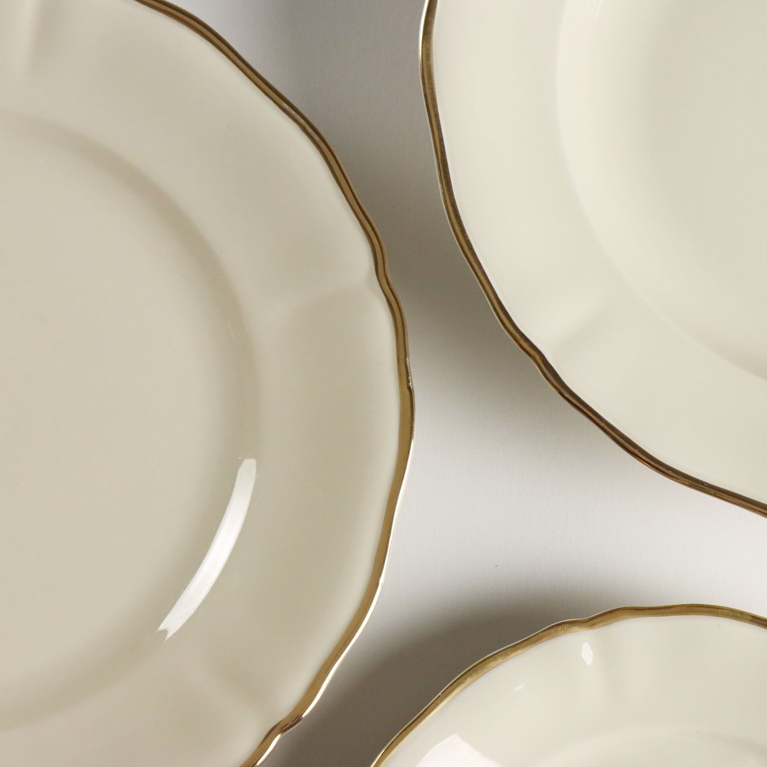 510.0 Vintage Plate Set Stolzenfels Bavarian Porcelain XX Century photo