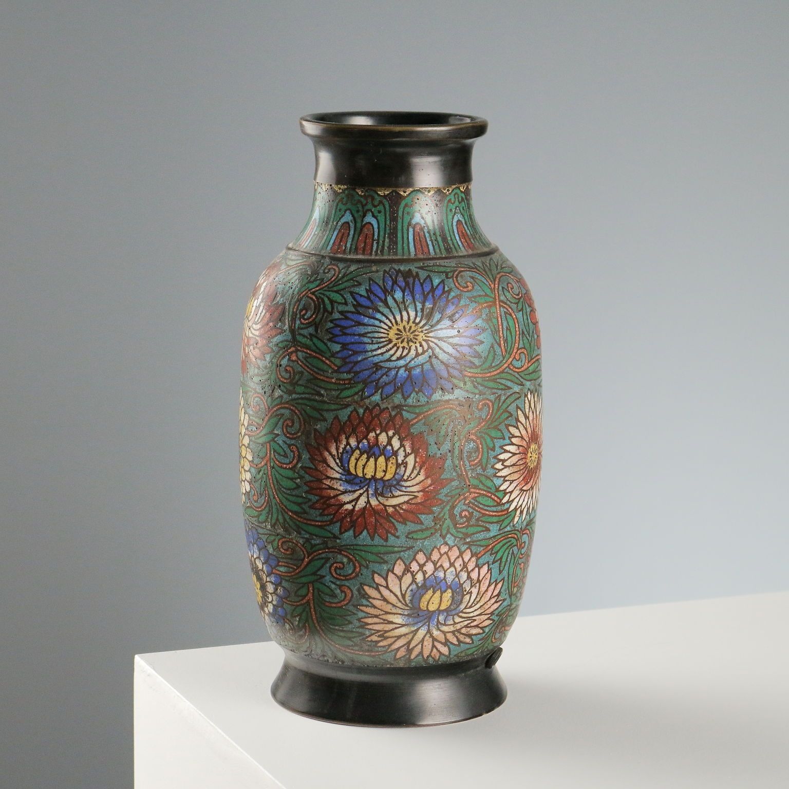 Antiek cloisonné vaas Japan Meiji-periode 1868 1912