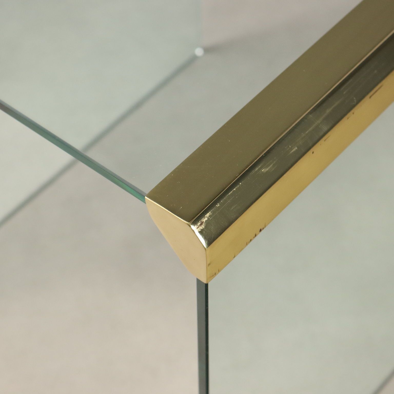 Vintage Coffee Table Gallotti E Radice Glass Design 1960s photo Furniture