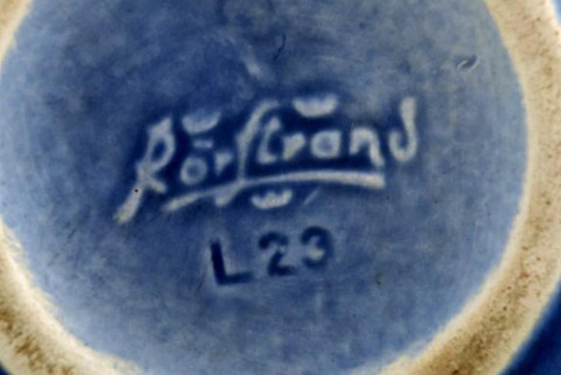 Rörstrand Pitcher In Ceramics, Beautiful Glaze In Shades Of Blue photo 193.0