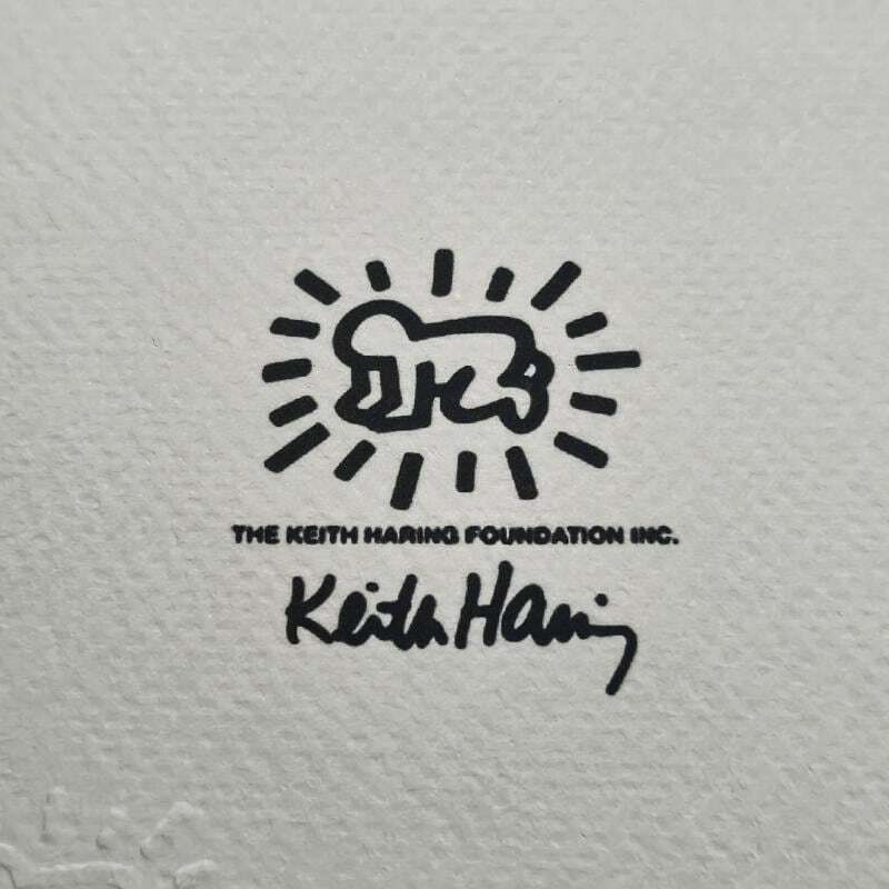 Lithographie en édition limitée Keith Haring, numérotée au crayon, années 1990. photo 345.0