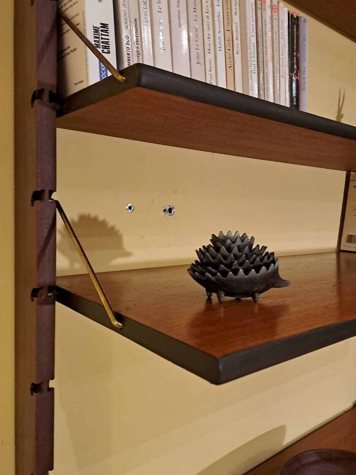 photo for sale Bibliothèque sur pied Ergo avec secrétaire, scandinave mid-century, années 1960