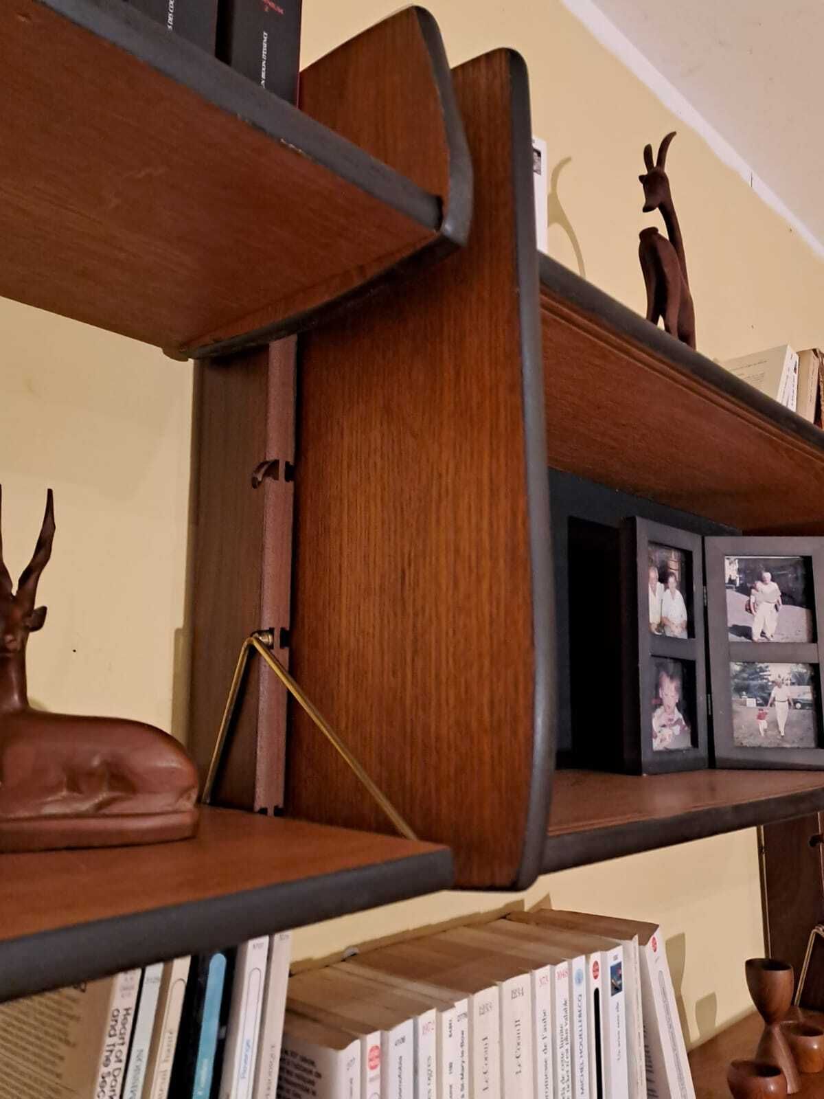 photo buy Bibliothèque sur pied Ergo avec secrétaire, scandinave mid-century, années 1960