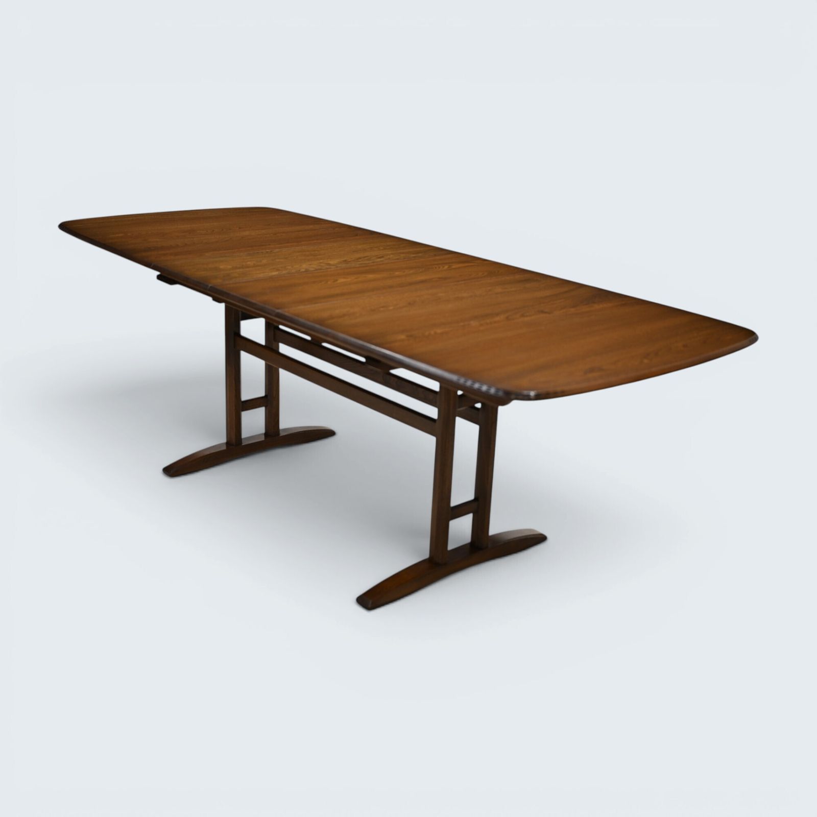 photo for sale Ercol Burford Extending Dining Table 3 Extension Sections Light