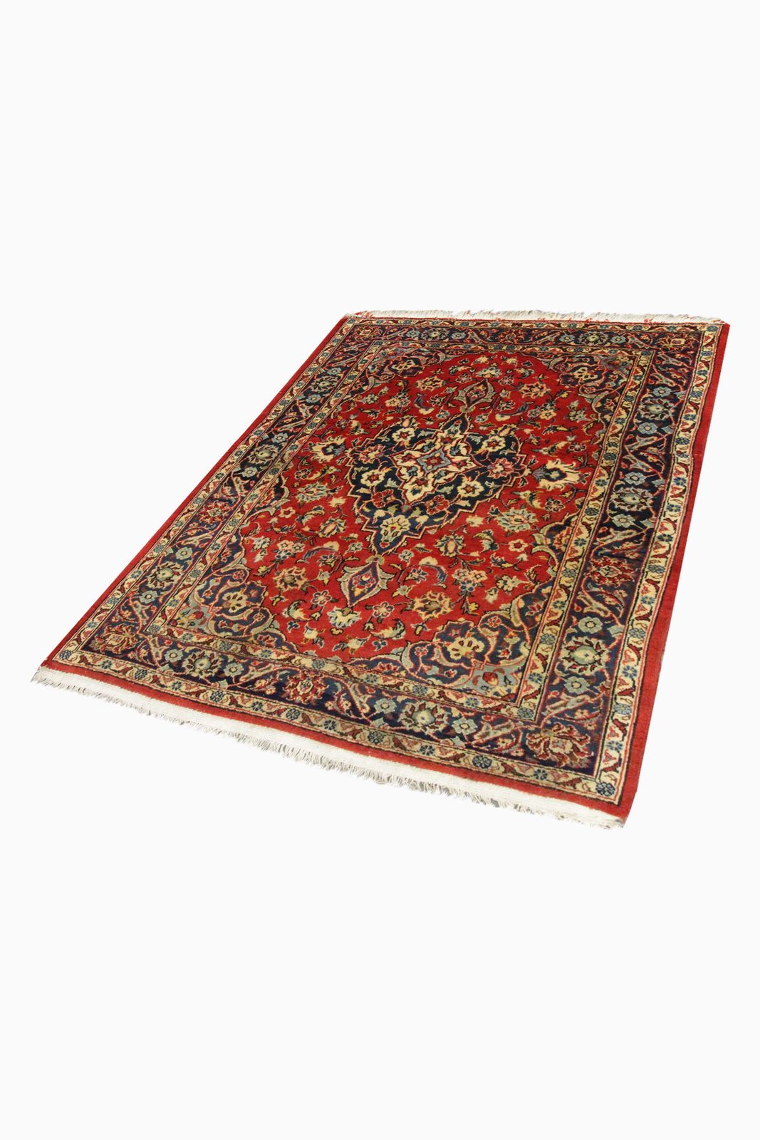 Petit tapis de salon en laine orientale tissé à la main, rouge, traditionnel photo furniture