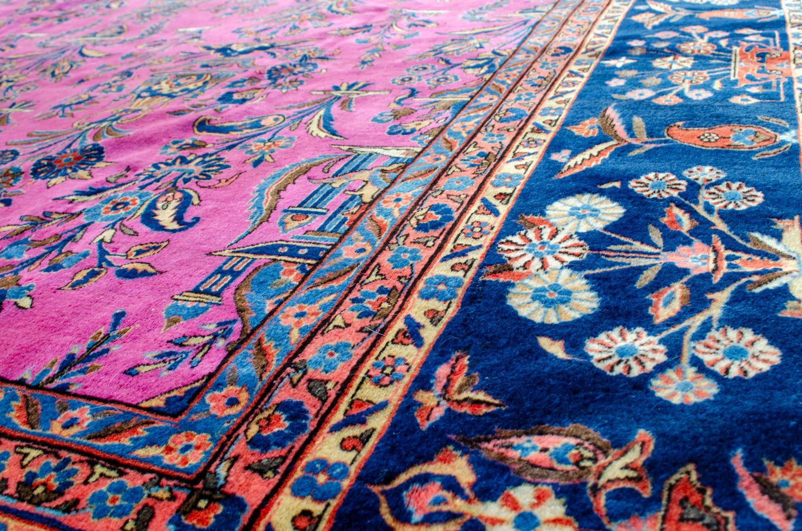 Antiek Kashan tapijt 553x305cm photo furniture