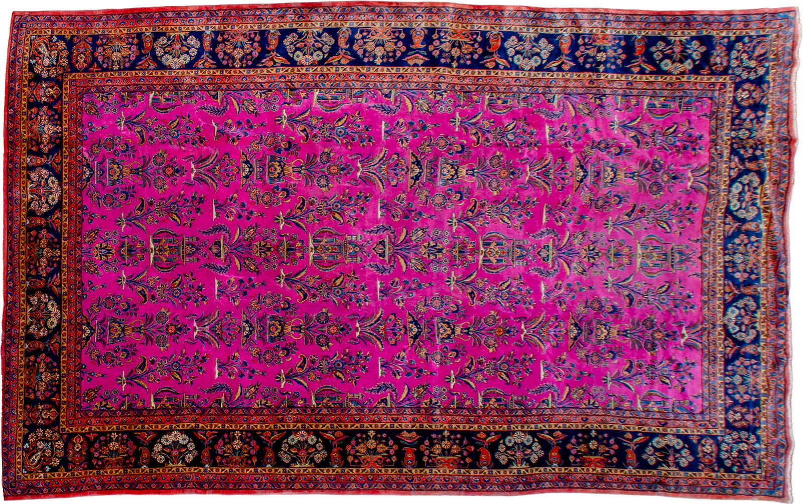 Antiek Kashan tapijt 553x305cm photo buy