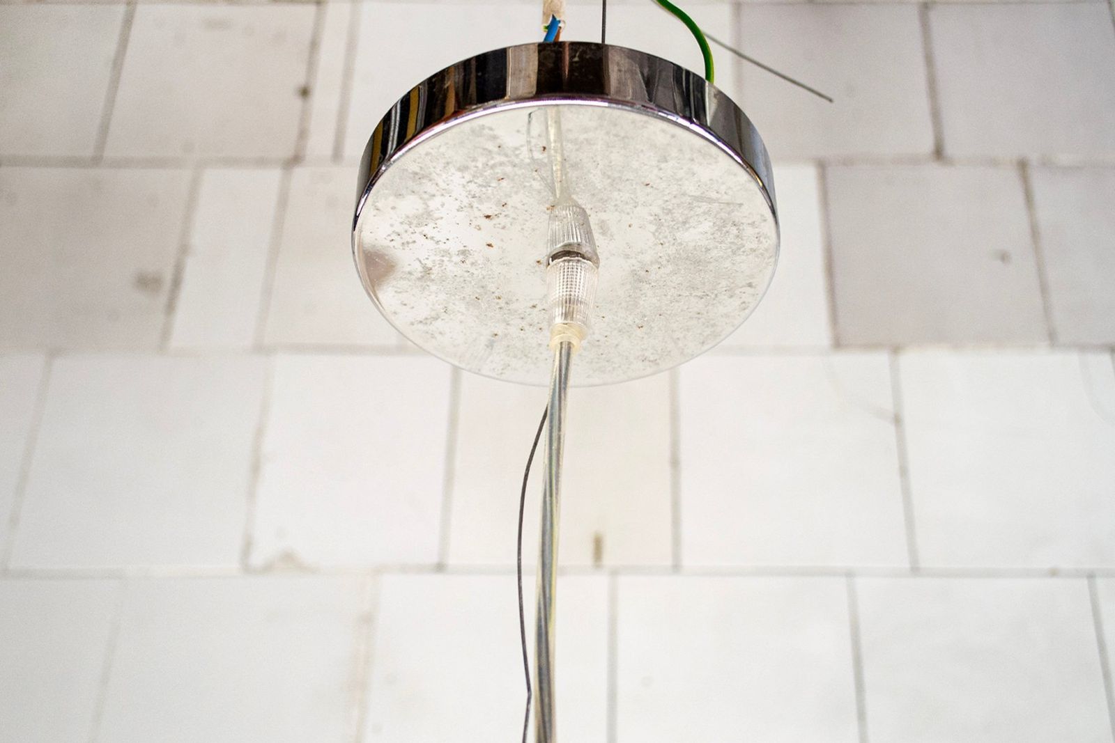 Glow metalen hanglamp van Vicente Garcìa Jiménez en Enrico Franzolini voor Pallucco, jaren 1990 photo furniture