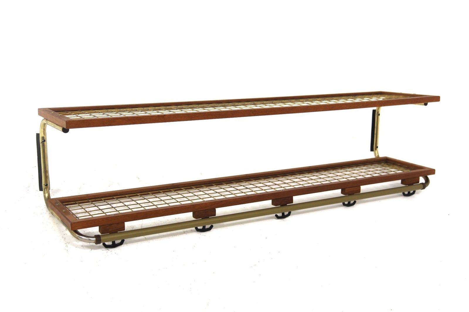 Scandinavian Teak Coat Rack, Sweden, 1970