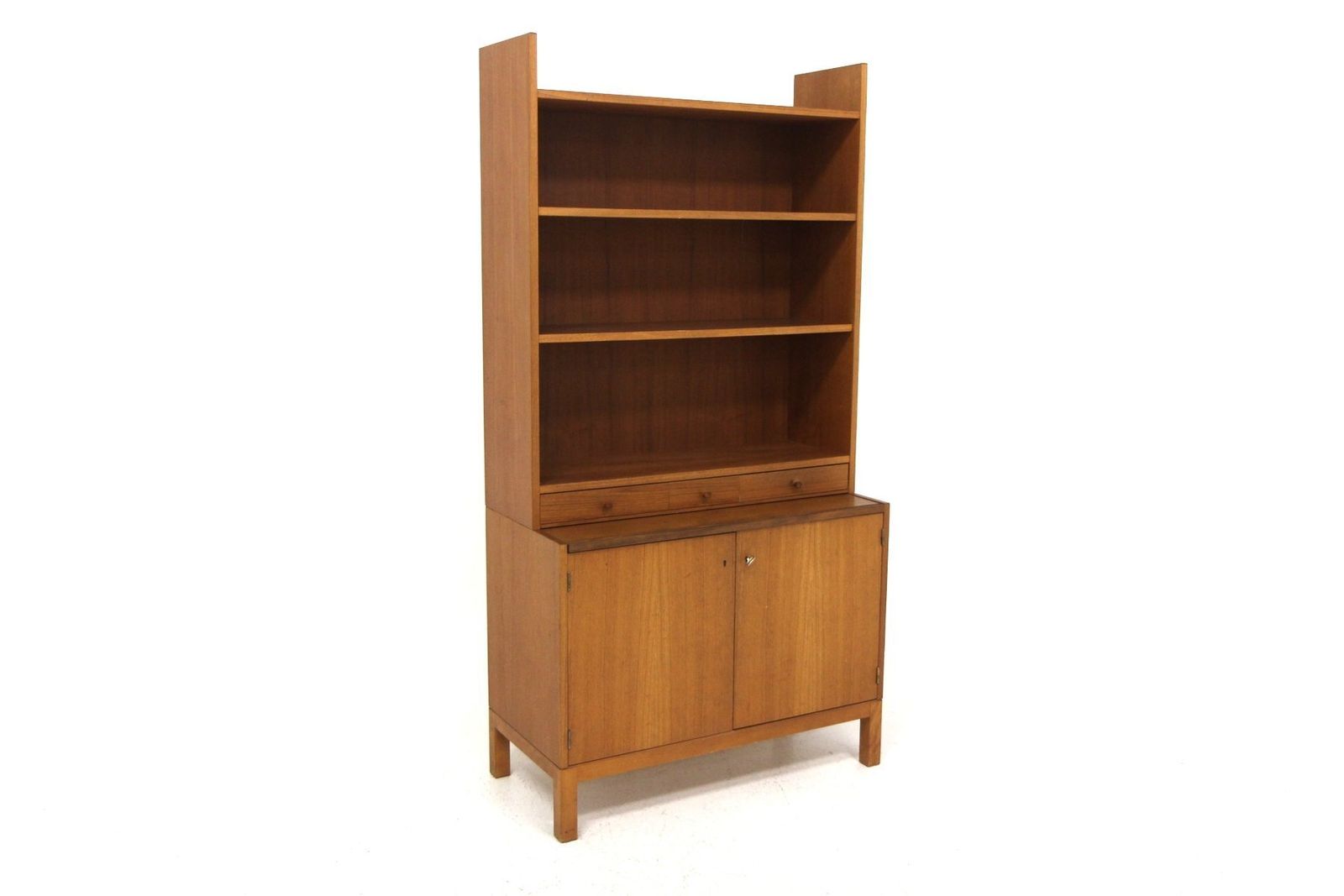 Secrétaire scandinave en teck, Suède, 1960