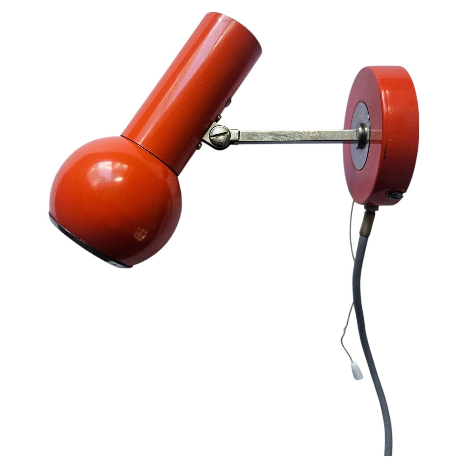 Zeldzame mid-century wandlamp, Space Age, Italië, jaren 1970
