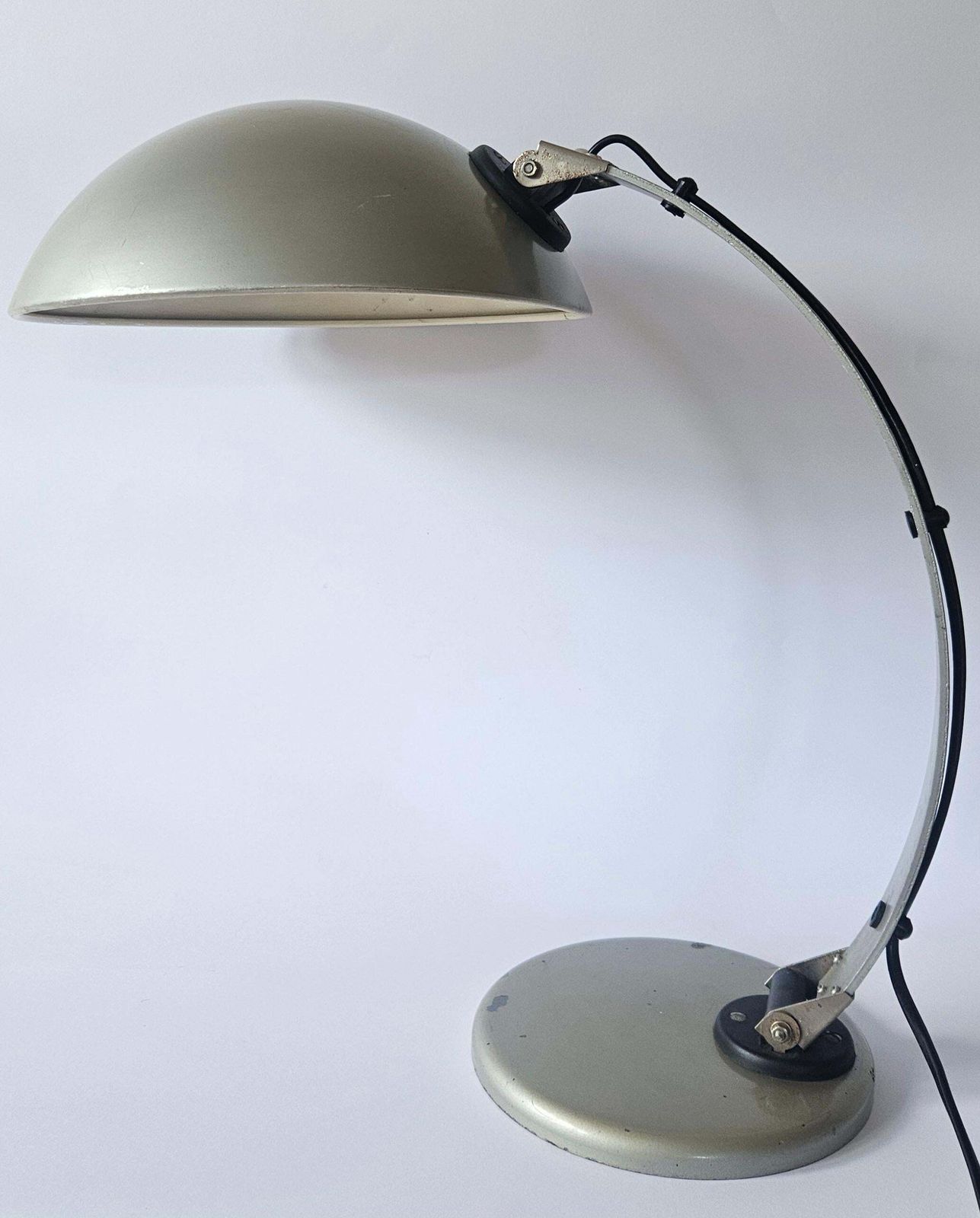 Rare lampe de table mid-century réglable, années 1970 photo furniture