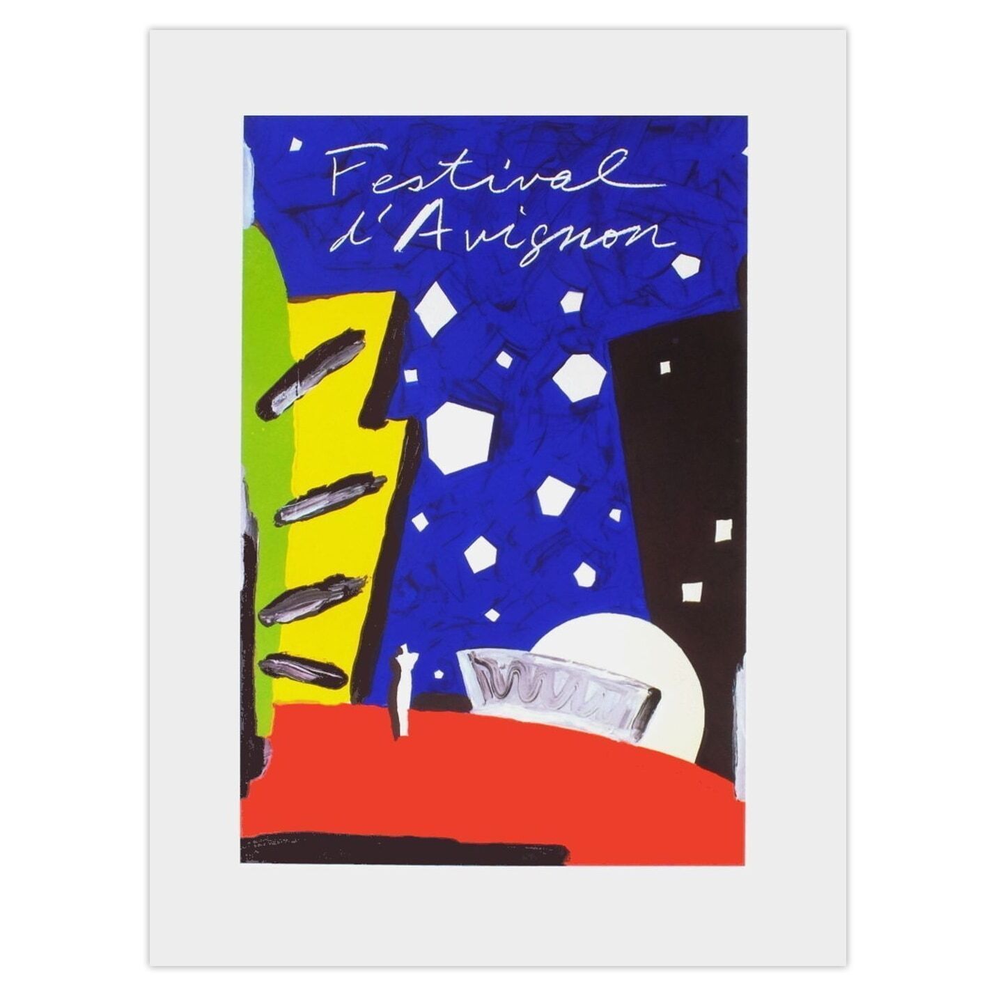 Aki Kuroda Poster Festival D'avignon 2000