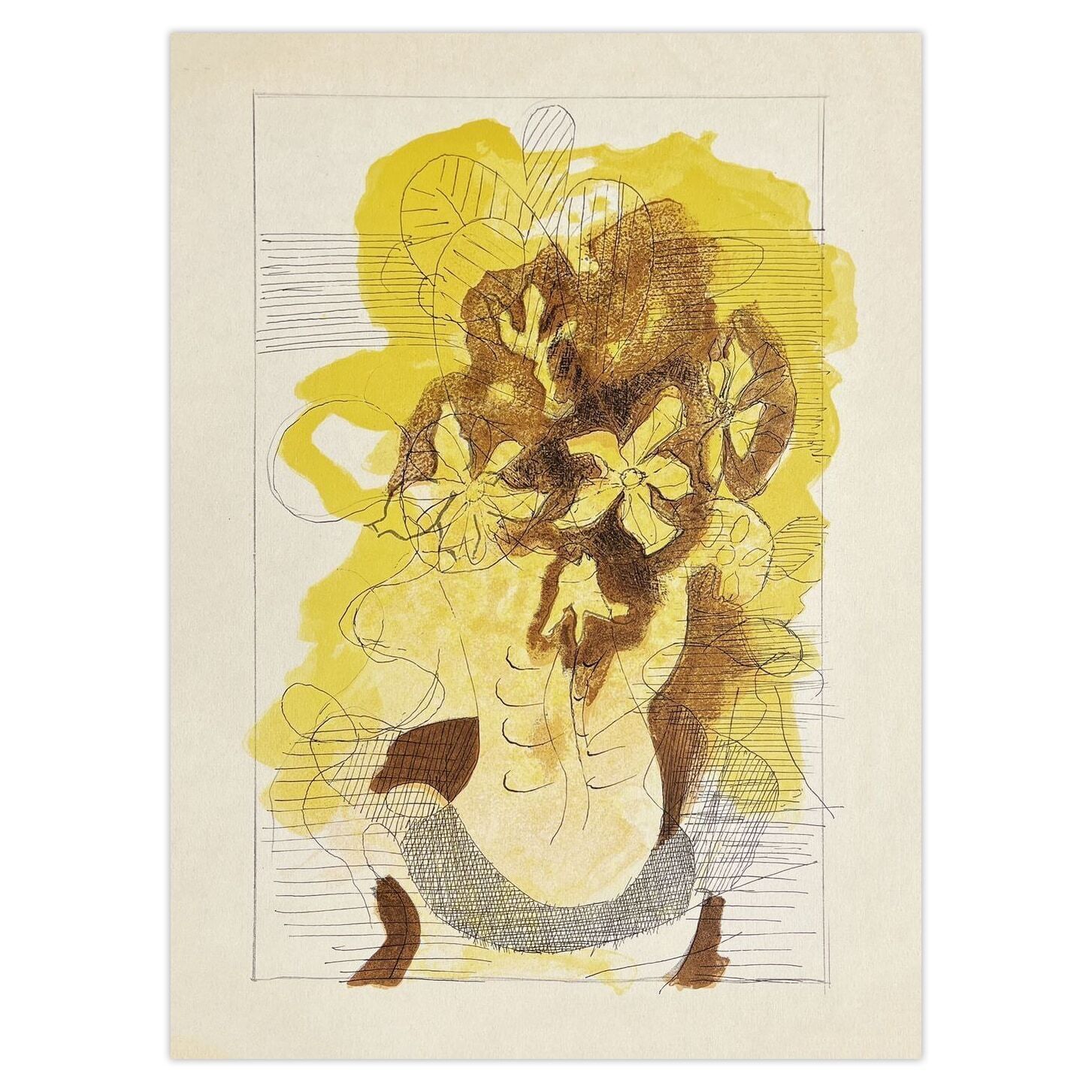 Georges Braque Lithografie Carnets Intimes 07 1955