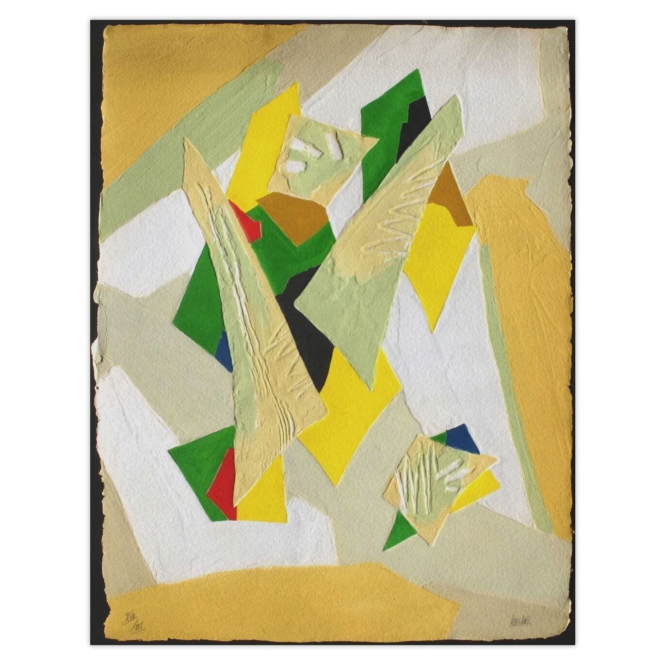 Bernard Alligand Gesigneerde Carborundum Ets Source De Rêve 1990