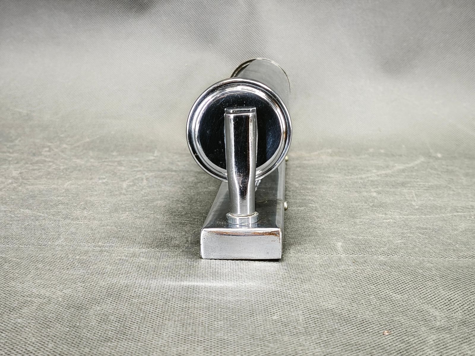 Pair Of Bauhaus Chrome Wall Lights By Napako, Czechoslovakia, 1940s photo Lighting