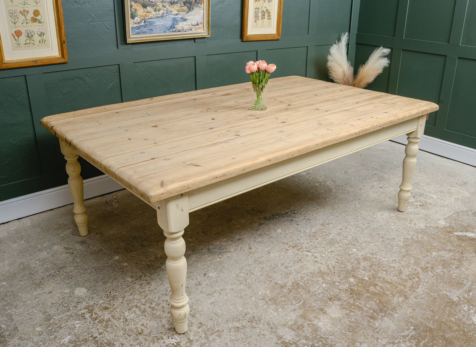 plank large oak table top