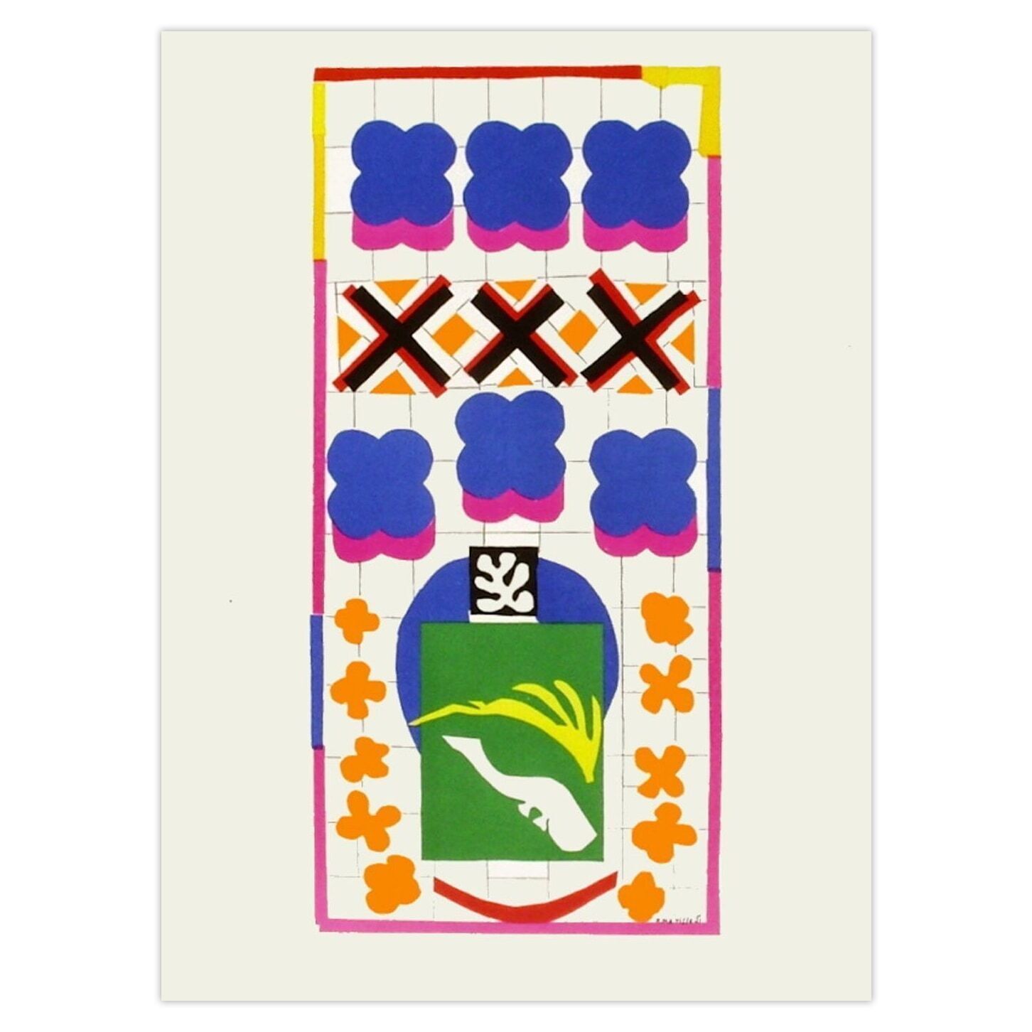 Henri Matisse Lithografie Verve Poissons Chinois 1958