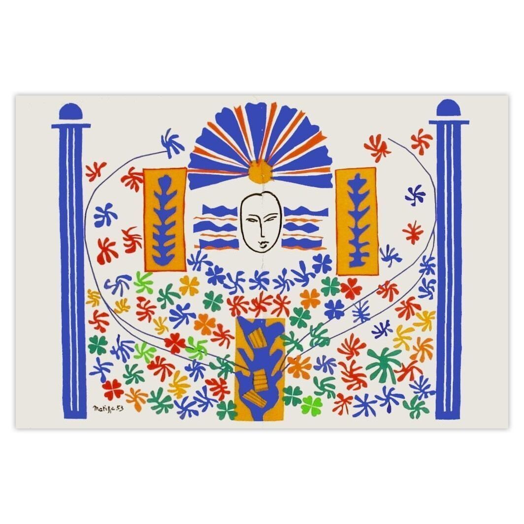 Henri Matisse Lithograph Verve   Apollon 1958