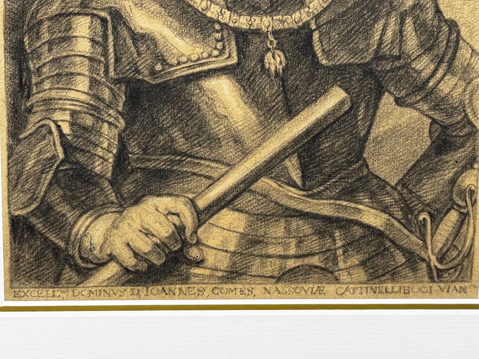 John VIII Graaf van Nassau Heer van Cattenell & Beilstein in Harnas naar Van Dyck photo 4500.0