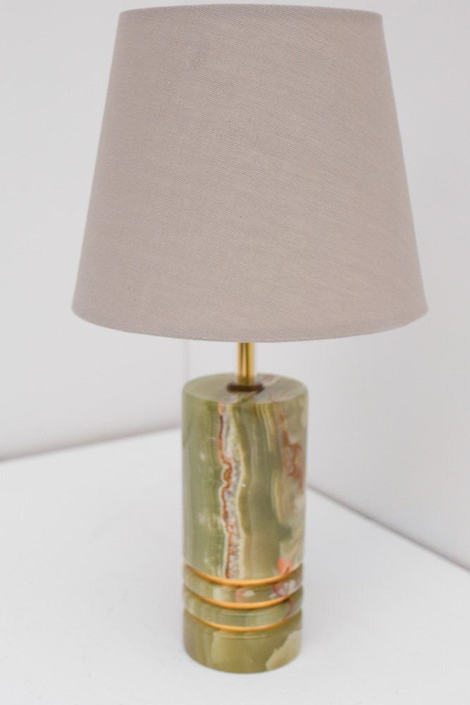 photo vinterior Mid Century Modern Italian Brass Table Lamp, 1970s