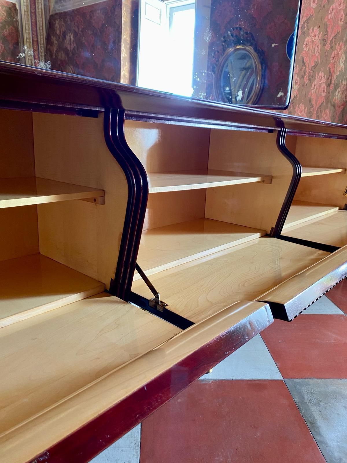 Art Deco Style Sideboard By Osvaldo Borsani, 1950s photo vintage