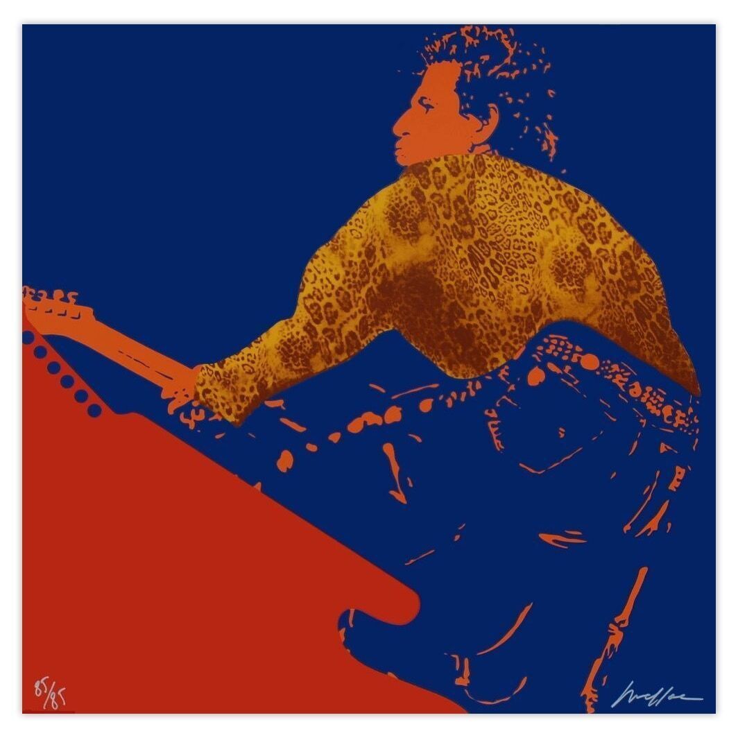 Ivan Messac Gesigneerde Zeefdruk My Generation Keith Richards 2013