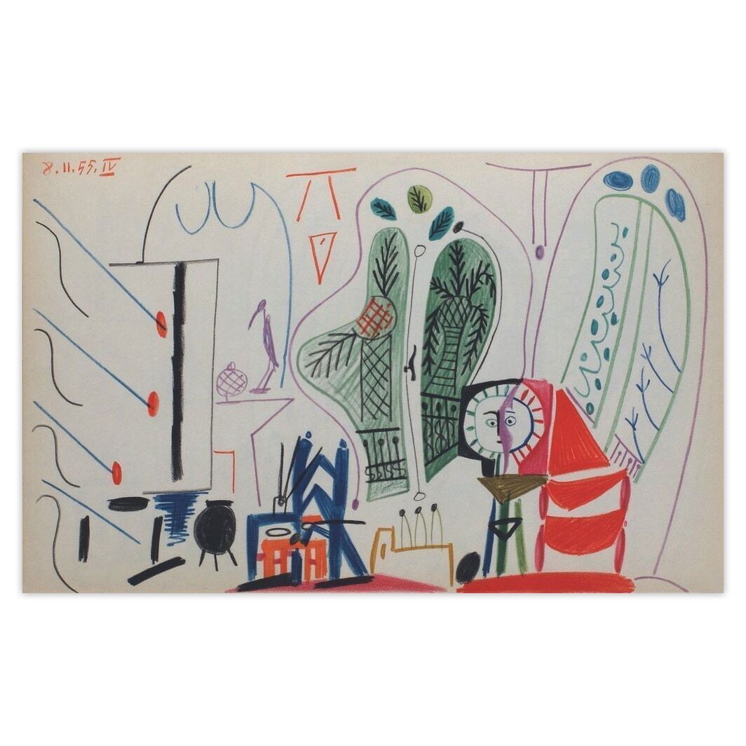Pablo Picasso Lithograph Carnet De Californie 30 1959