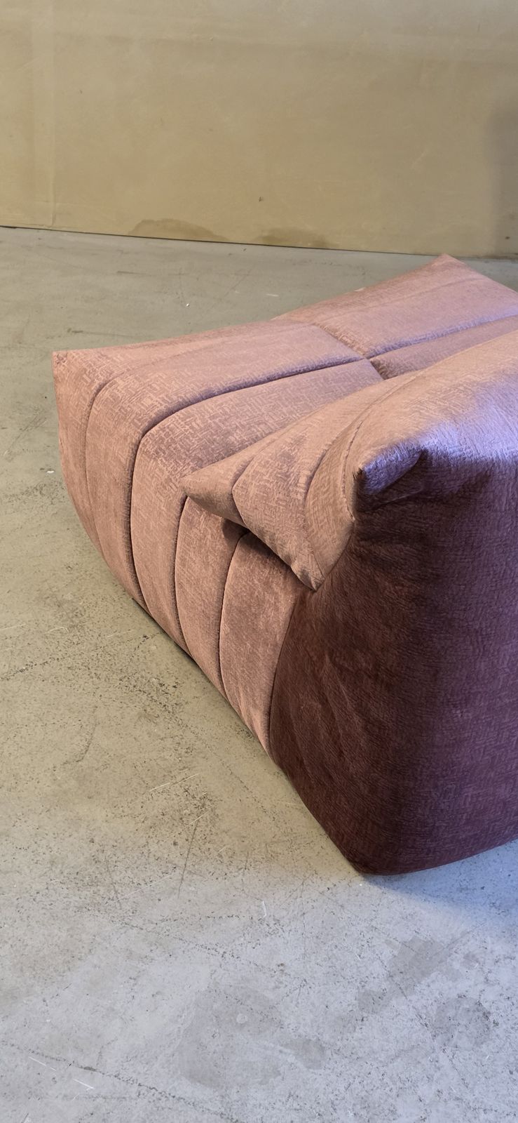 photo vinterior Set Of 2 Lounge Chairs By Marc Held For Dunlopillo In Velvet Rose Fabric, 1970s