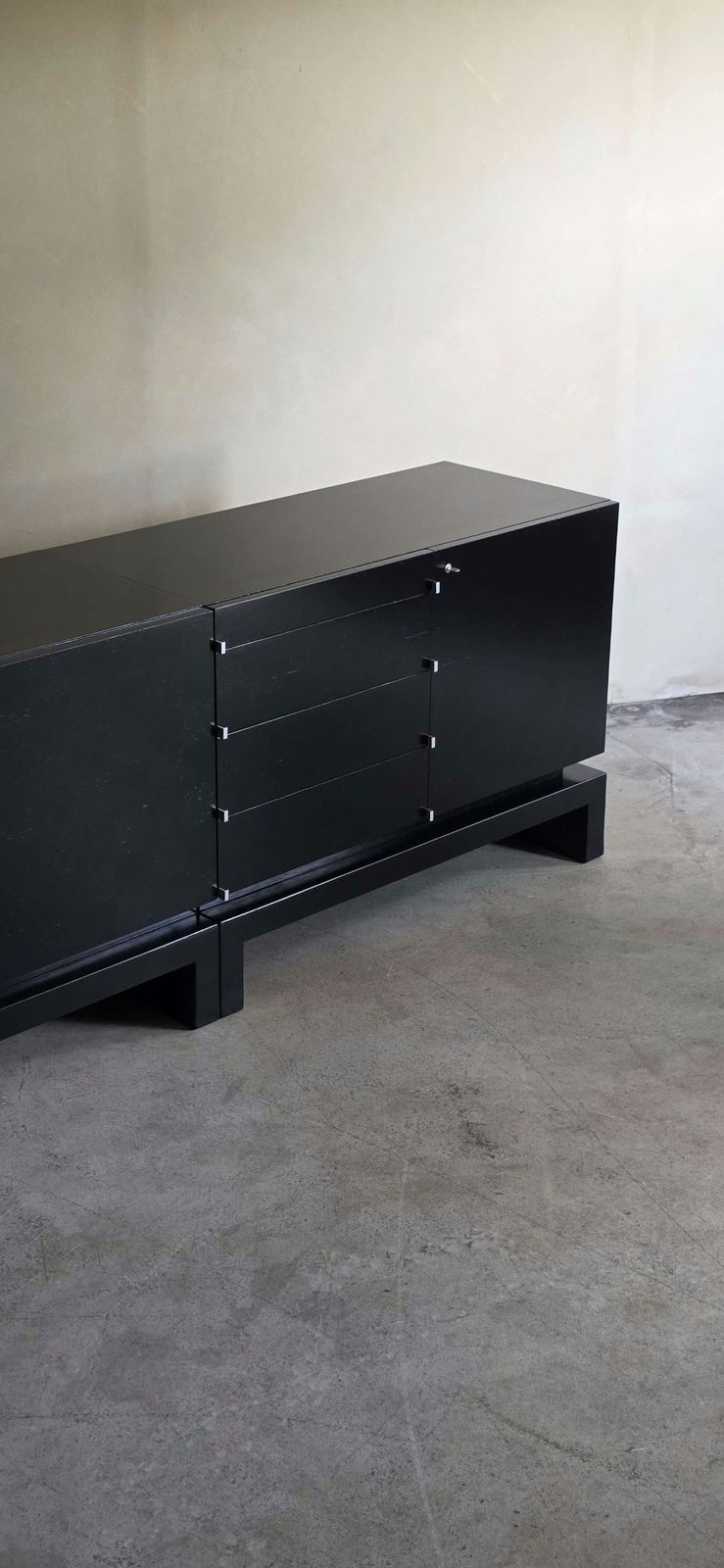 Enfilade Brutaliste « Atalanta » par J. Batenburg pour MI, années 1970 photo furniture