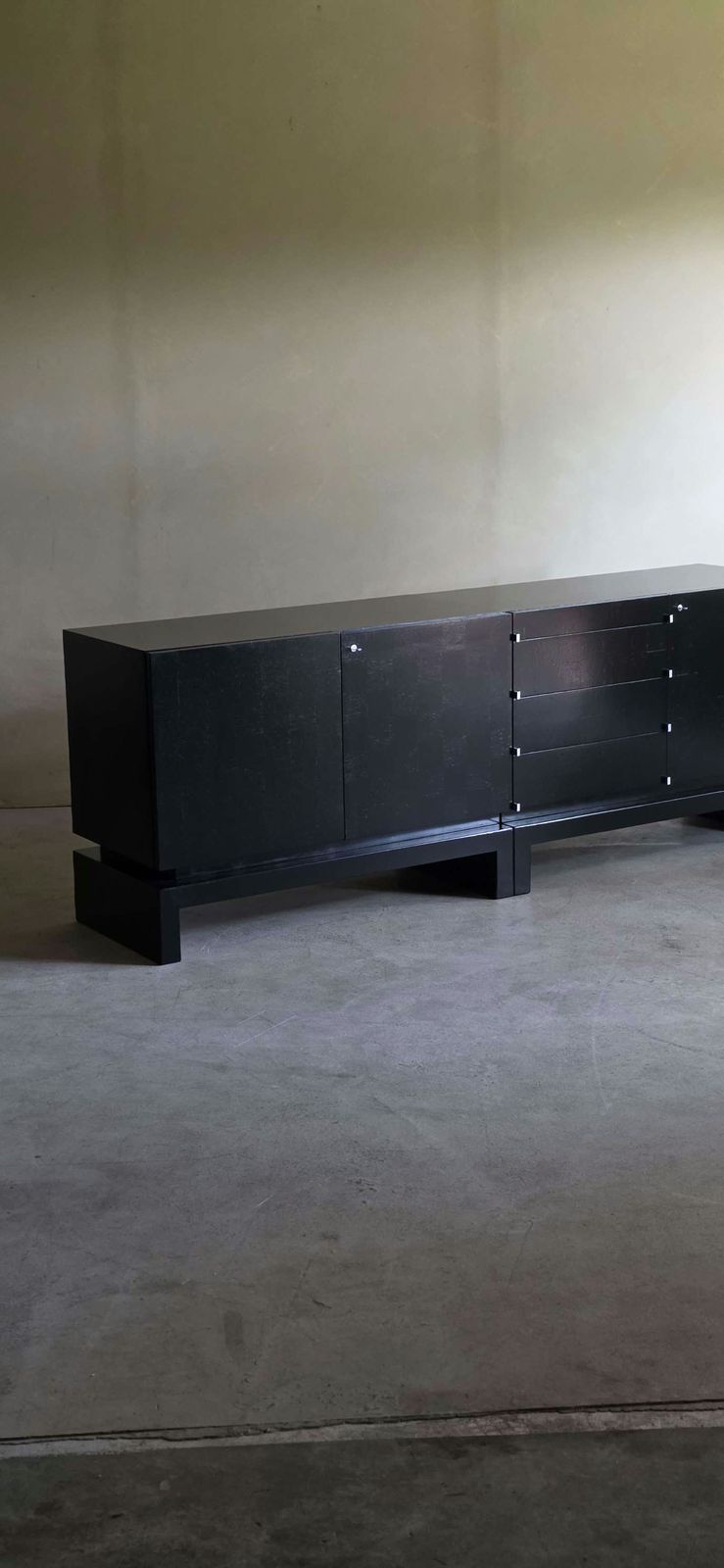Exclusief Brutalistisch Dressoir "Atalanta" van J. Batenburg voor Mi, jaren 1970 photo for sale