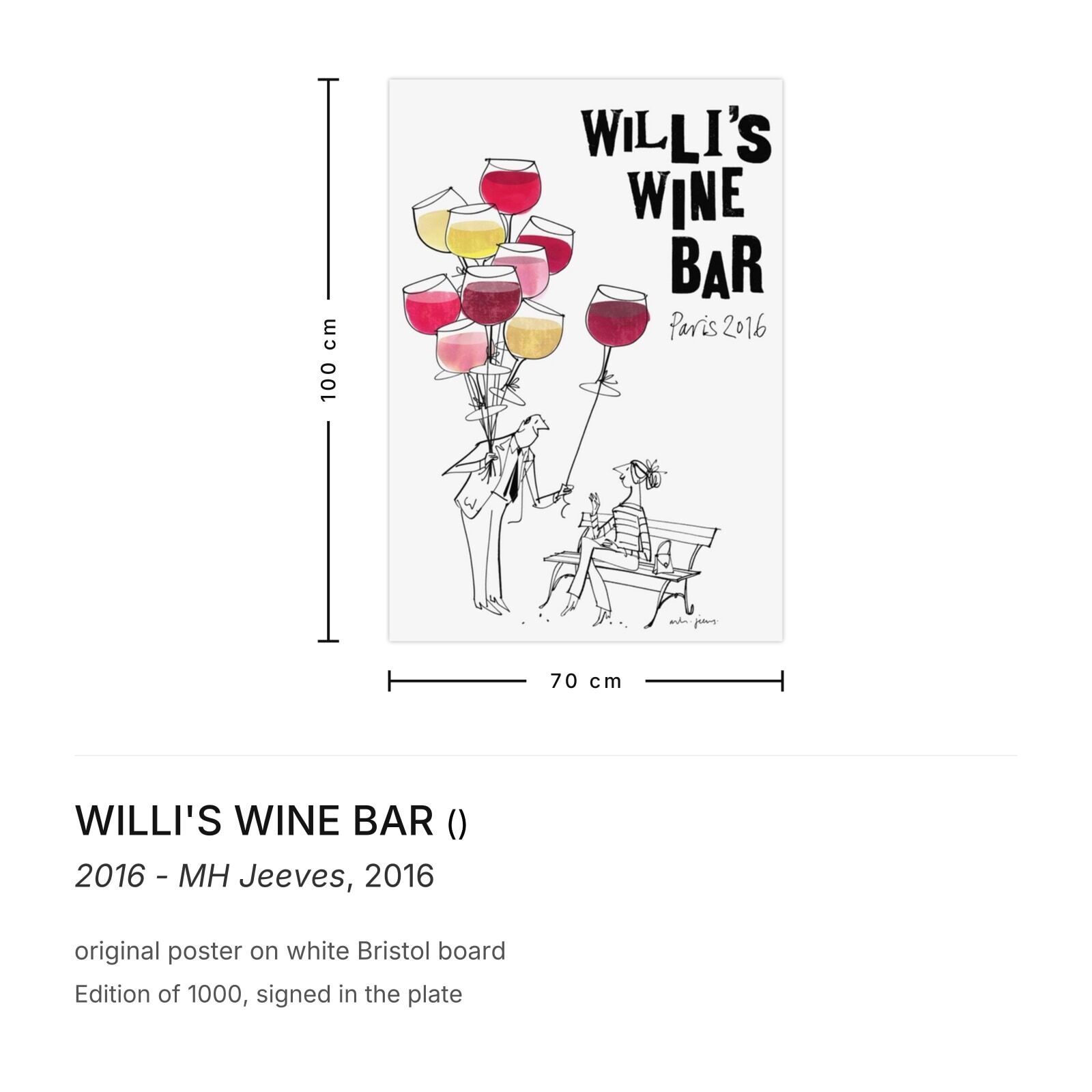 Willi's Wine Bar Poster 2016   Mh Jeeves photo furniture