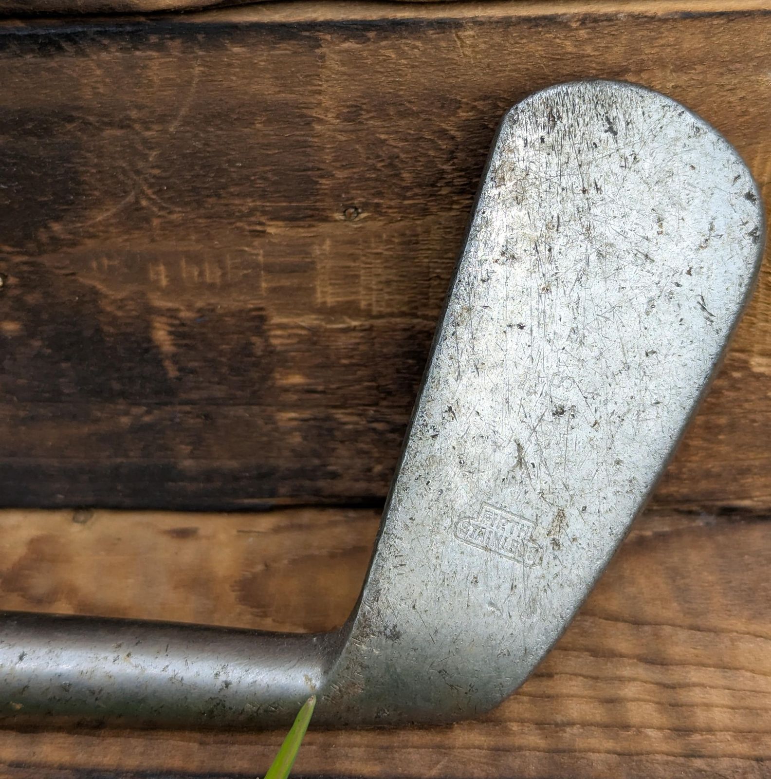Vintage Schotse hickory shaft golfclub photo Woonaccessoires