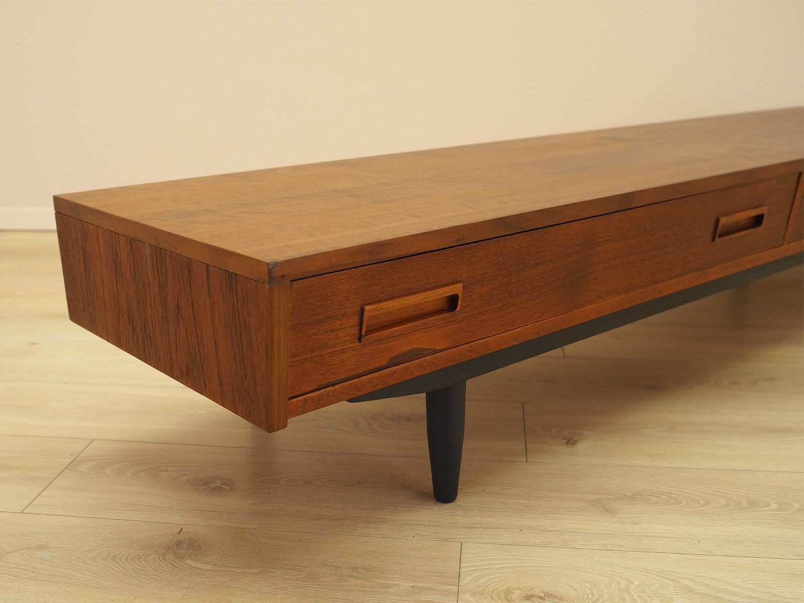 Teak Lowboard, Danish Design, 1960s, Made In Denmark photo vintage