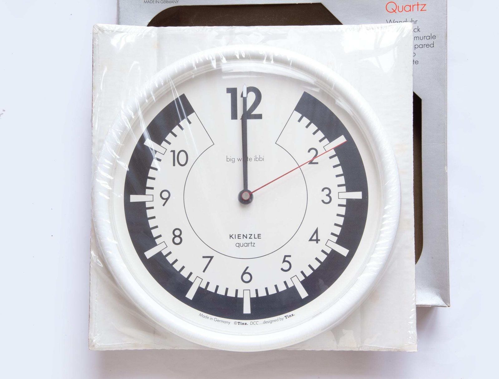 Nos In Box 80s Kienzle Wall Clock Minimalism Space Age Postmodern Plastic Germany Speedometer photo furniture