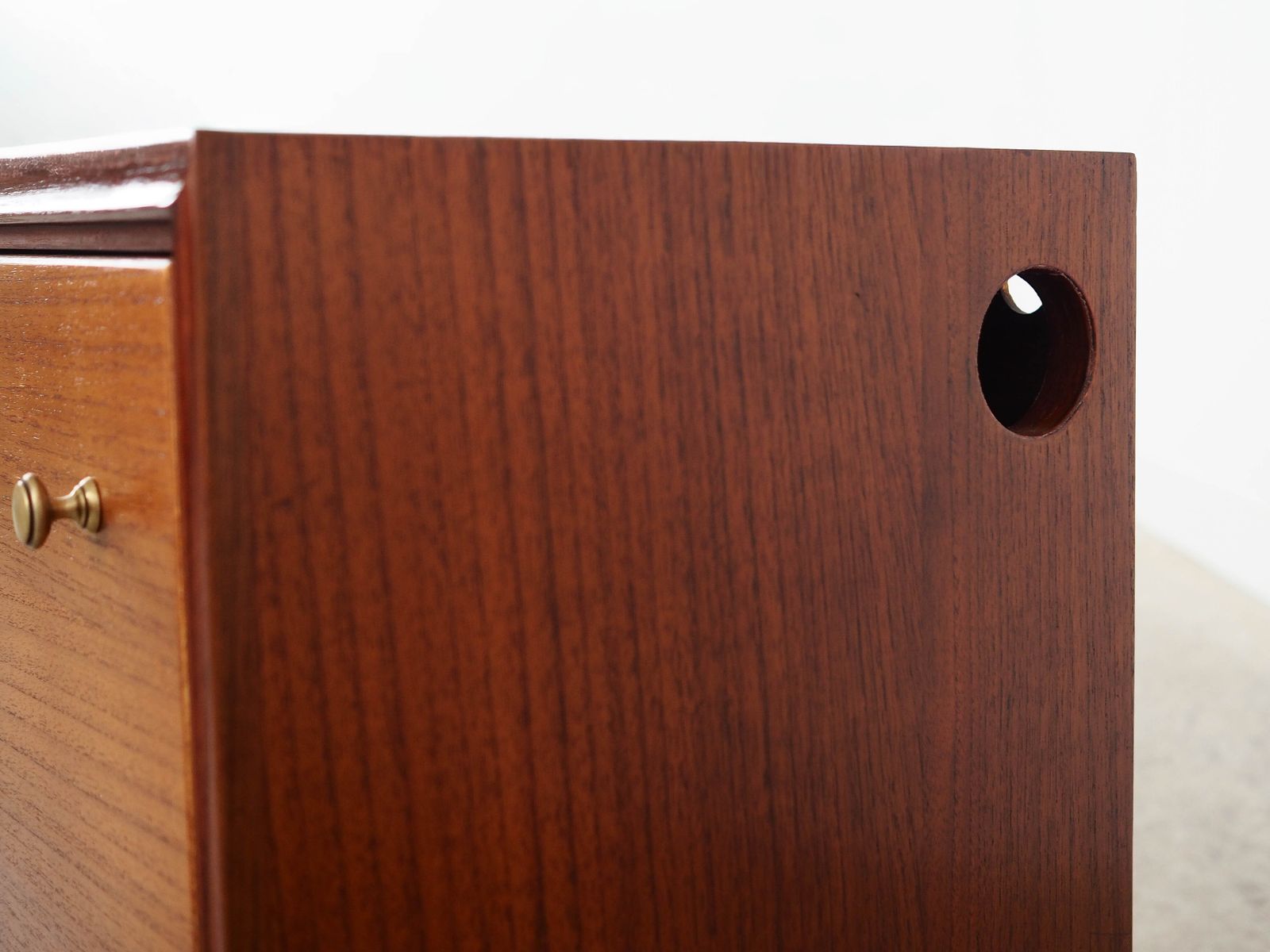 Furniture Teak Sideboard, German Design, 1970s, Made In Germany photo